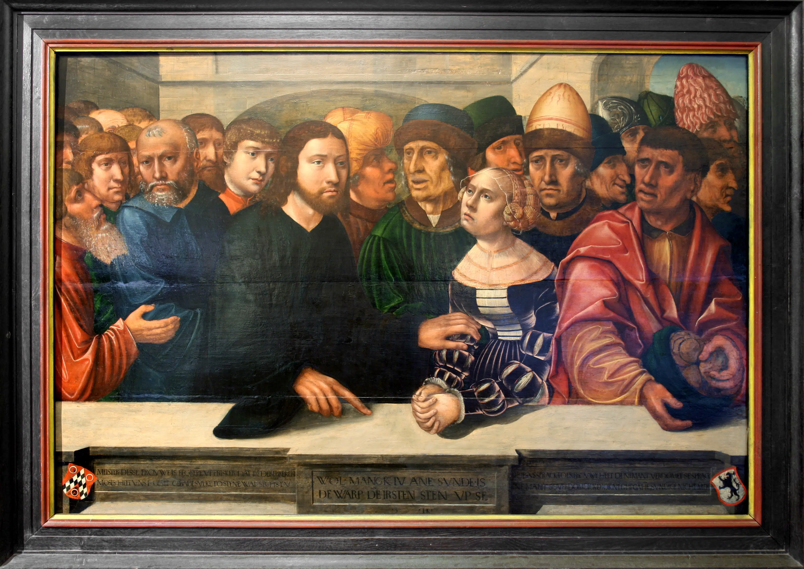 40 Hans Kemmer Christus und die Ehebrecherindes Johann Wigerinck 1530 scaled