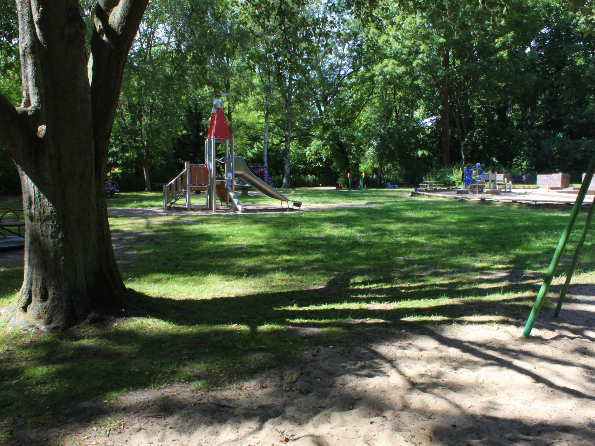 Picknick und Picknicken in Lübeck im Kaisertorspielplatz