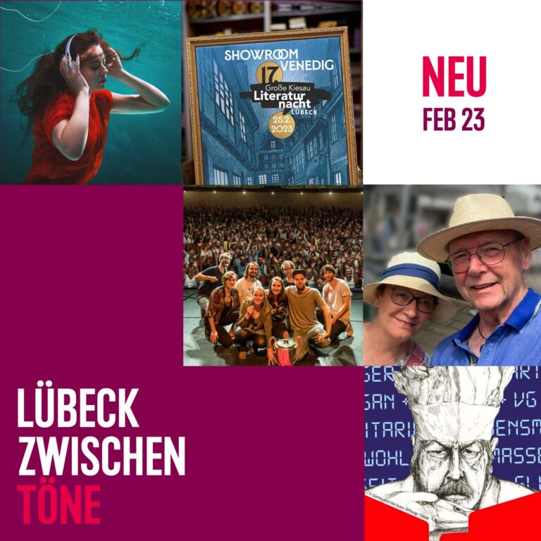 Günter Grass, Klangtauchen, Poetry Slam und literarische Nächte in Lübeck