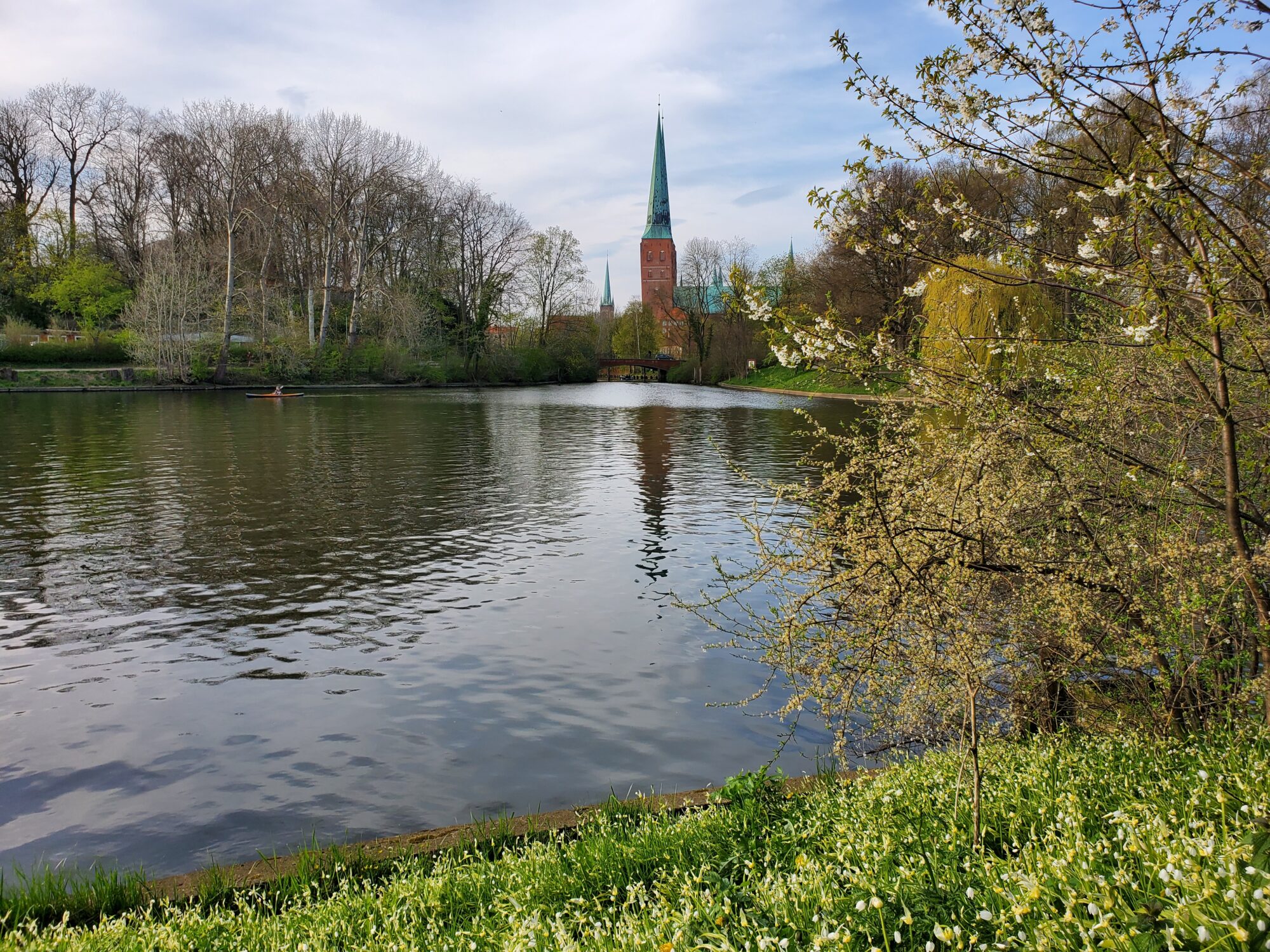 Jogging around Lübeck