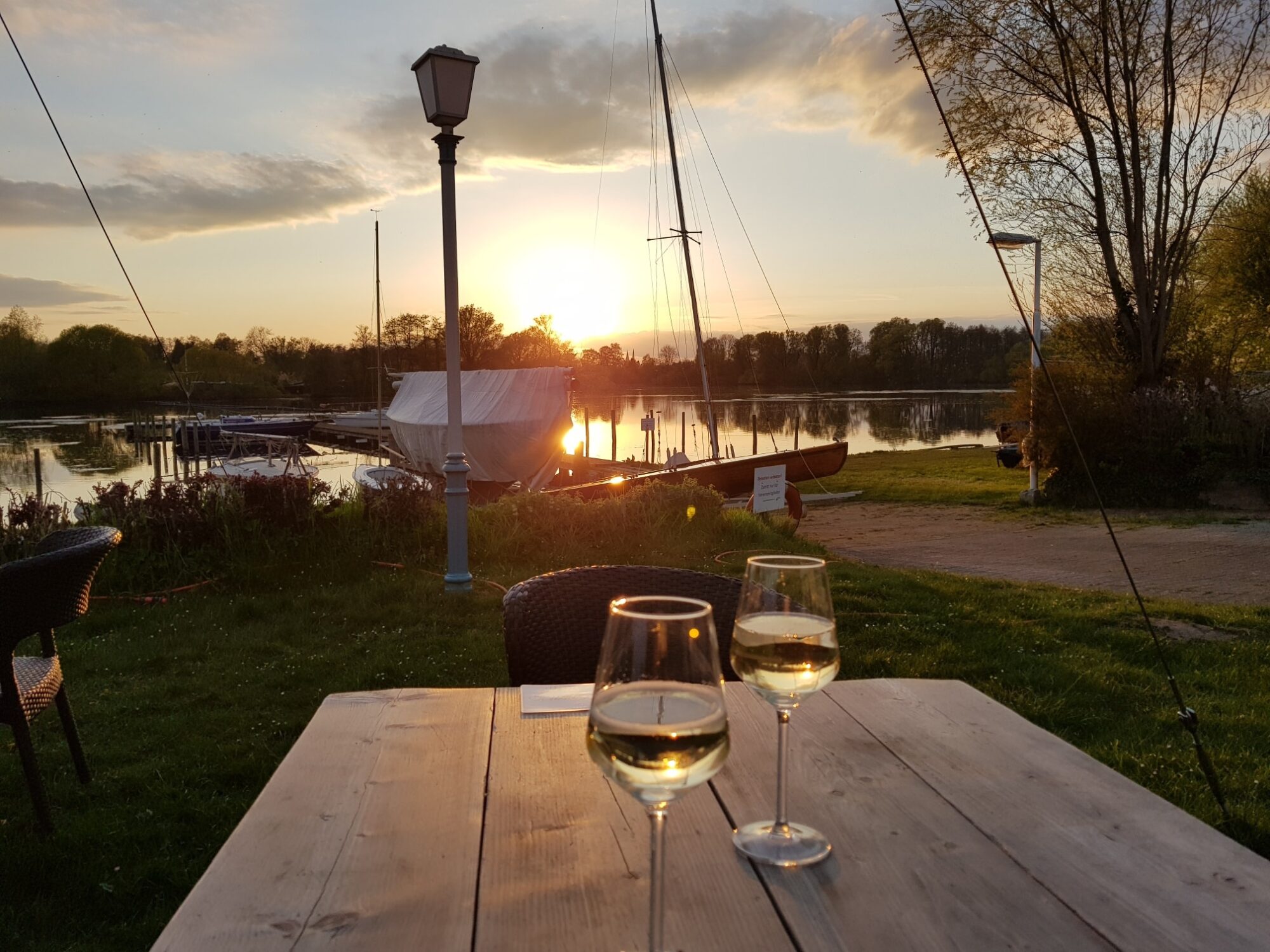 Romantisches Lübeck in der Natur und am Wasser