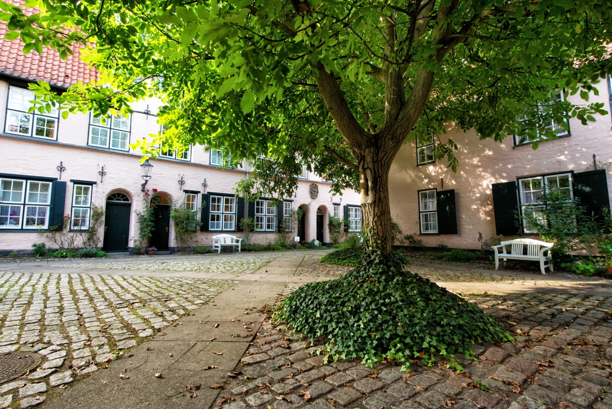 Romantic Lübeck in nature and by the water