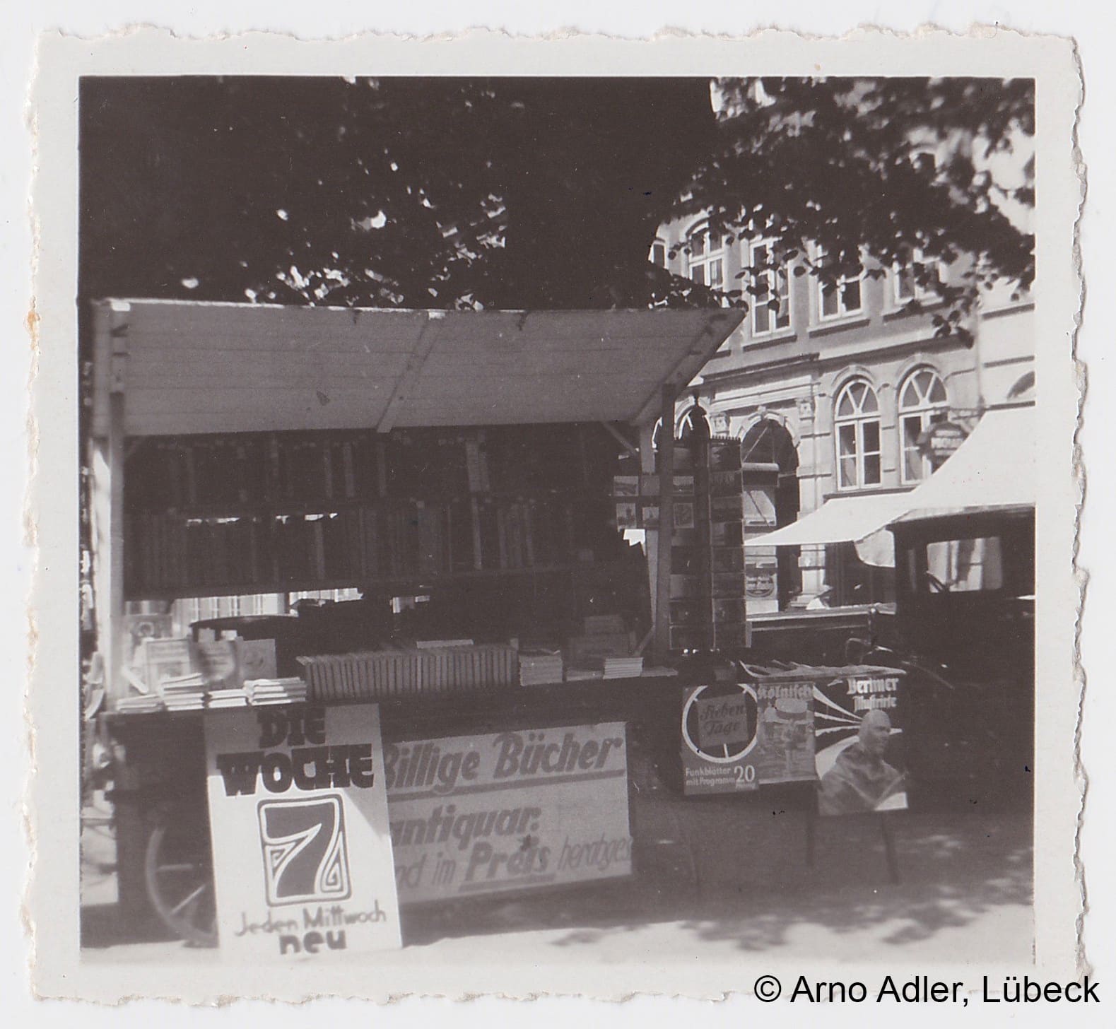 Arno Adler - the bookshop and antiquarian bookstore in Lübeck