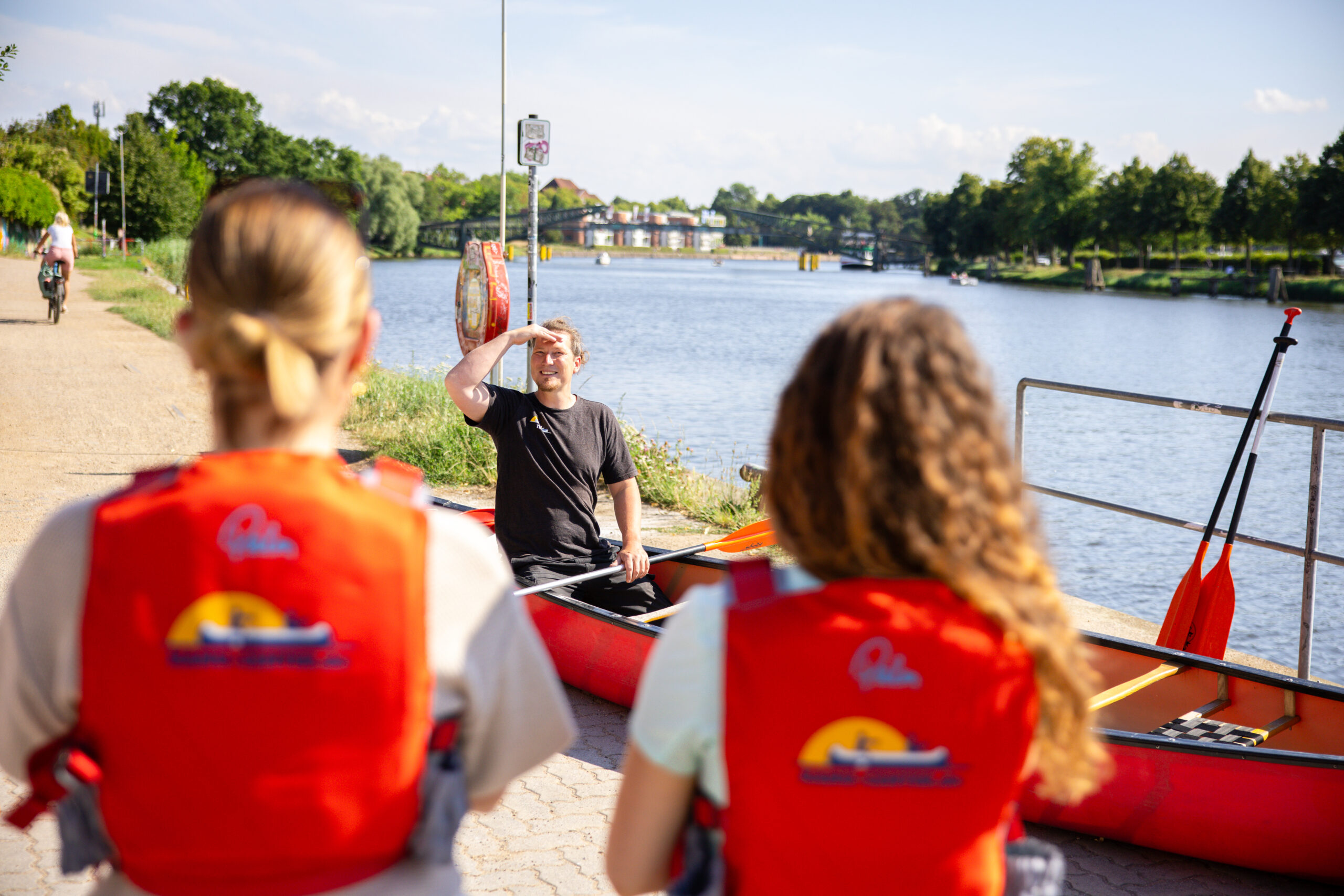 Onboarding im Kanu-Center Lübeck 
