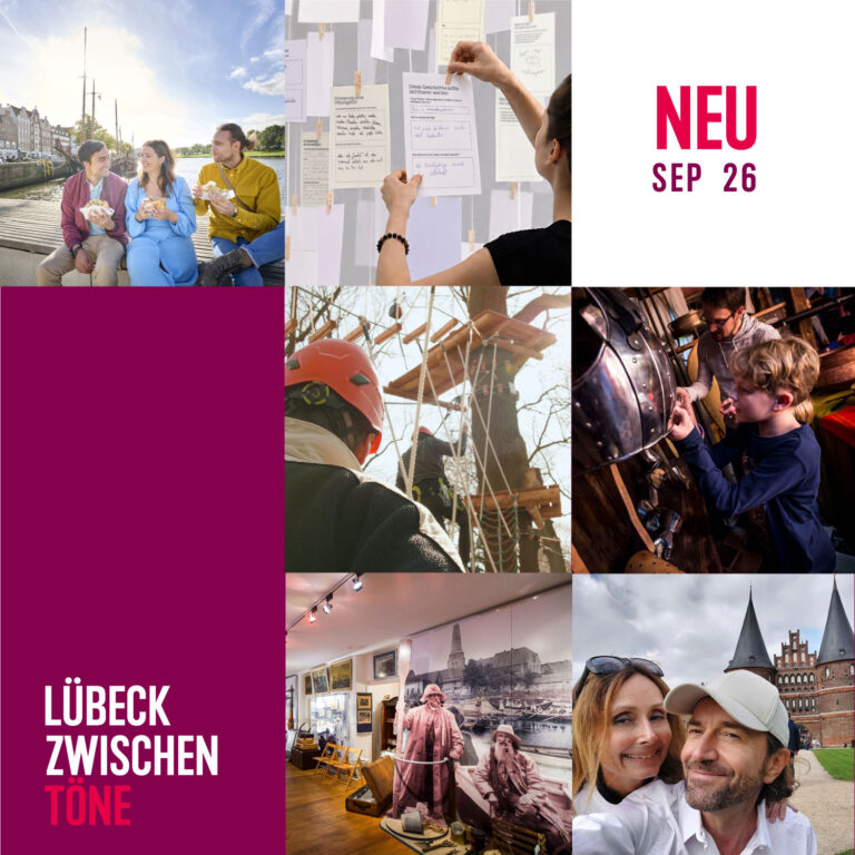 Lübeck Zwischentöne 9 Klettern, Zeitreisen, Chillen, Mitmachen und mit Kindern im Museum zum September in Lübeck